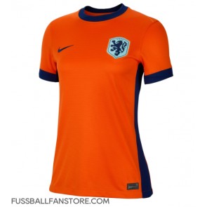 Niederlande Replik Heimtrikot Damen EM 2024 Kurzarm